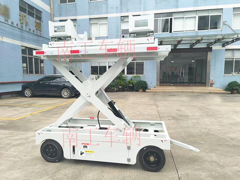 1噸電動(dòng)升降工具拖車(chē) 液壓升降車(chē)