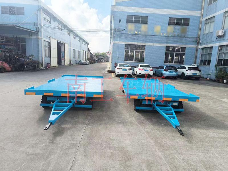 4噸牽引平板拖車(chē) 全掛式工具拖車(chē)